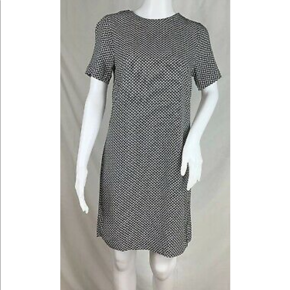 H&M Mini Butterfly Print Shift Dress